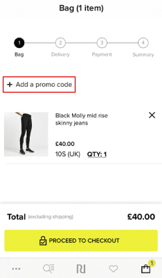 river island new customer discount code